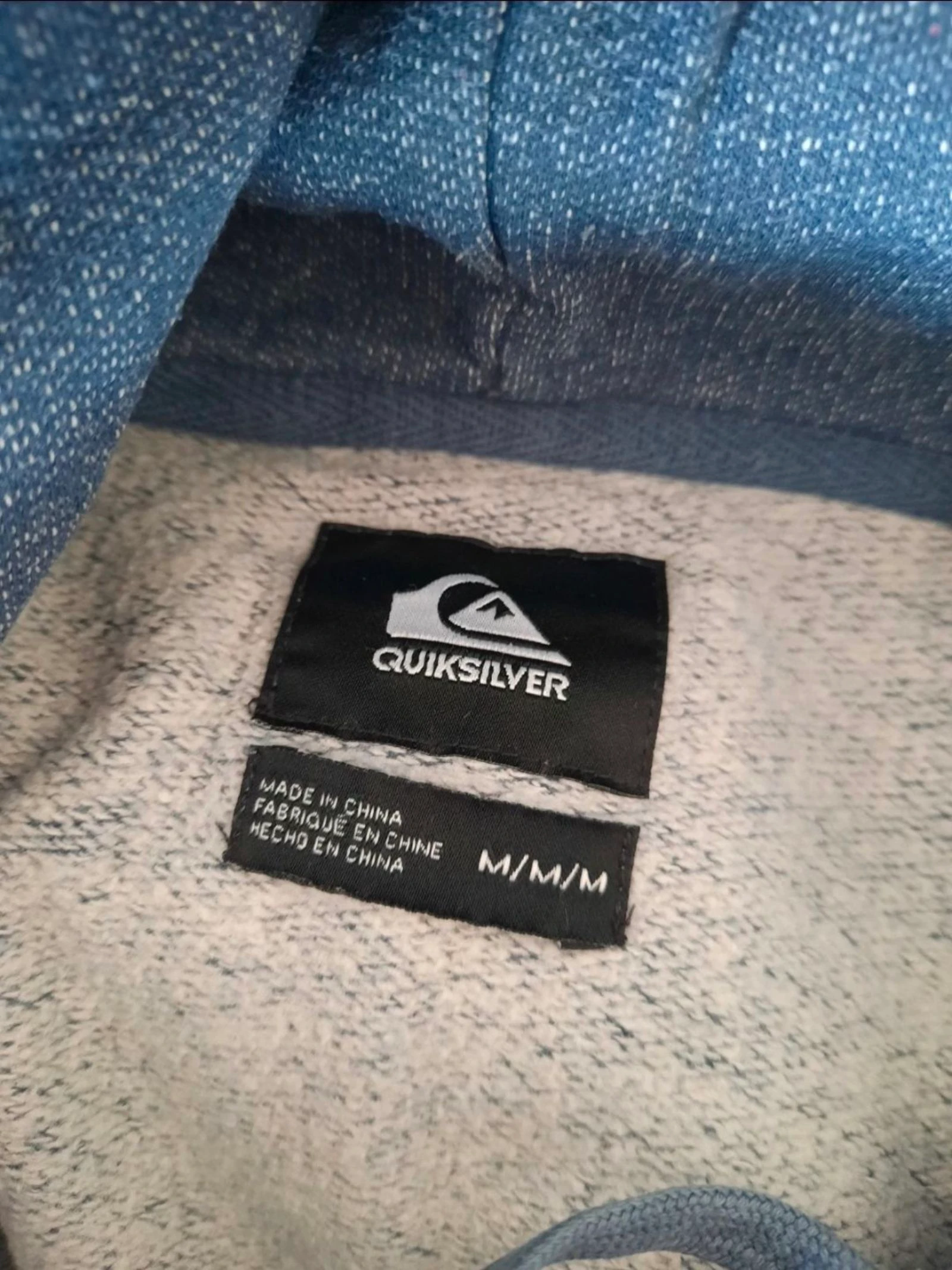 Hoodie Quicksilver tamanho M – photo 3